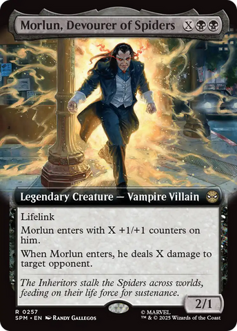 {@@ SPM R} Morlun, Devourer of Spiders (Extended Art) [Marvel's Spider-Man] [SPM 257]