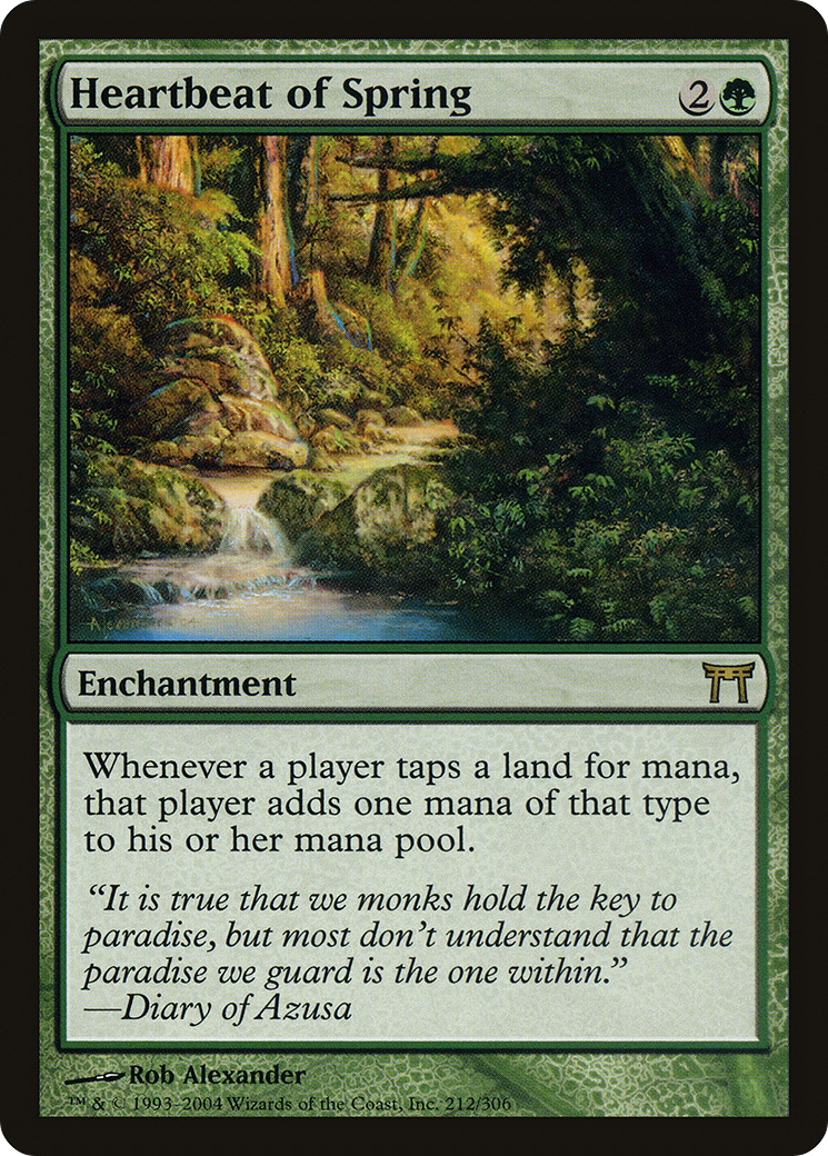 {R} Heartbeat of Spring [Champions of Kamigawa][CHK 212] - Misty Mountain Games