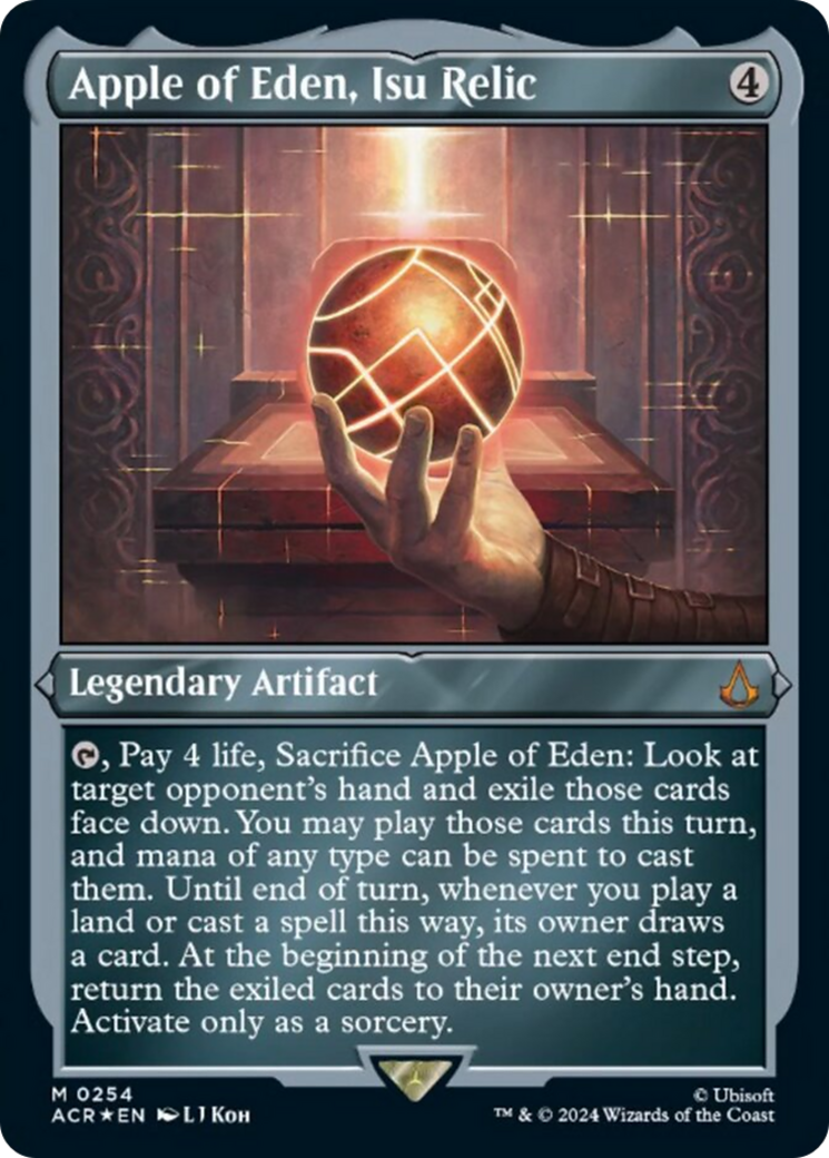 {R} Apple of Eden, Isu Relic (Foil Etched) [Assassin's Creed][ACR 254]