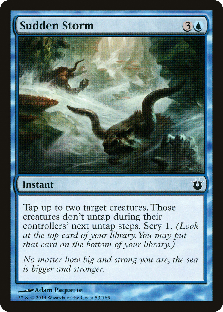 {C} Sudden Storm [Born of the Gods][BNG 053]