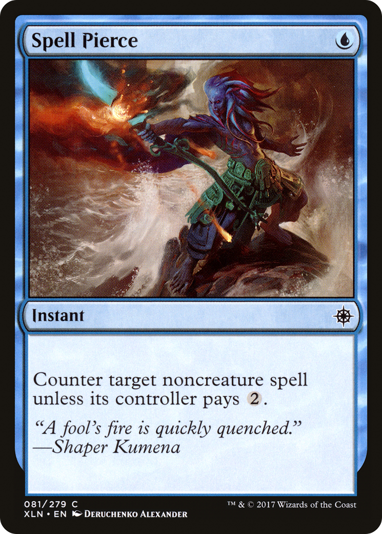 {C} Spell Pierce [Ixalan][XLN 081]