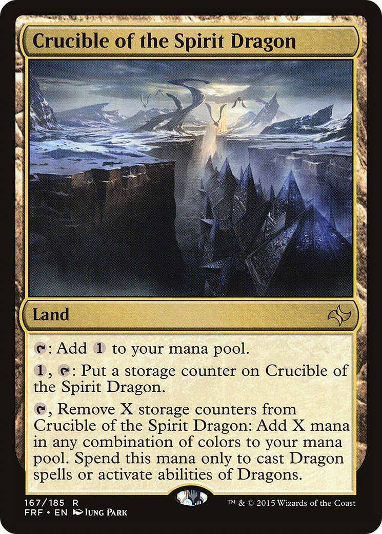 {R} Crucible of the Spirit Dragon [Fate Reforged][FRF 167] - Misty Mountain Games