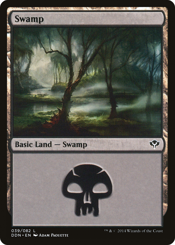 {B}[DDN 039] Swamp (39) [Duel Decks: Speed vs. Cunning]