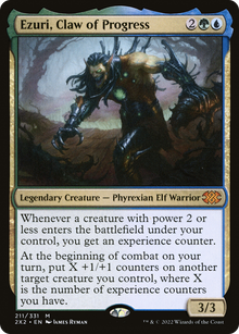 {R} Ezuri, Claw of Progress [Double Masters 2022][2X2 211]