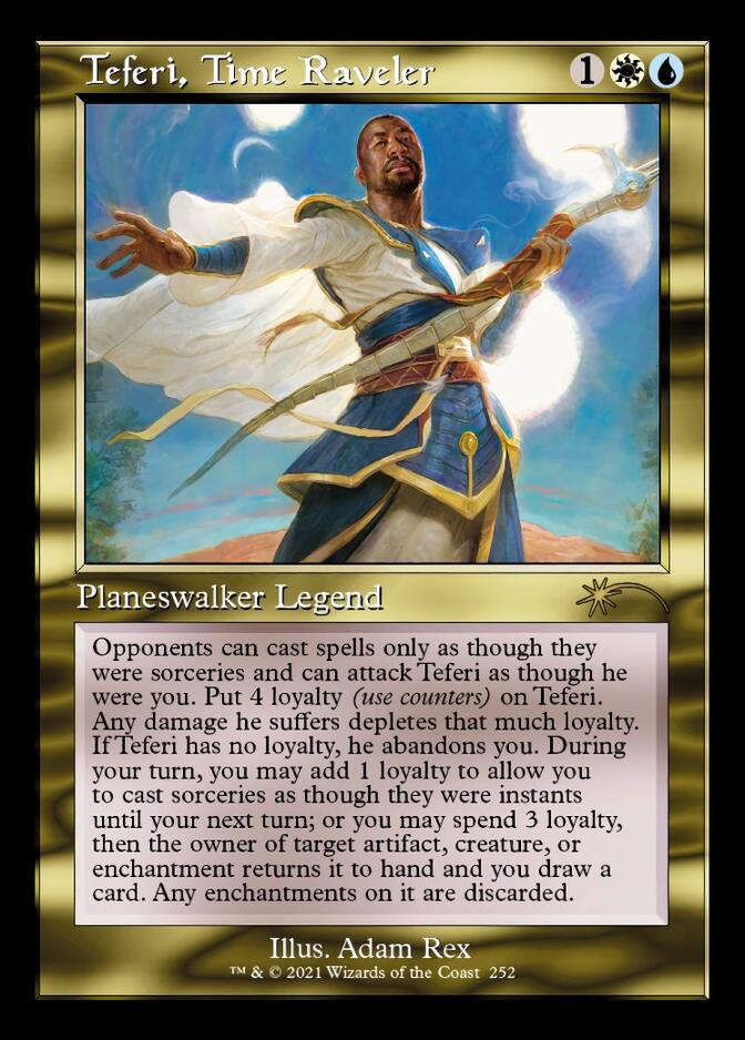 {R} Teferi, Time Raveler (Retro) [Secret Lair Drop Series][SLD 252]
