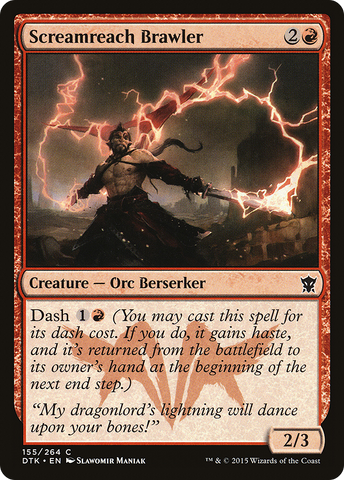 {C} Screamreach Brawler [Dragons of Tarkir][DTK 155]