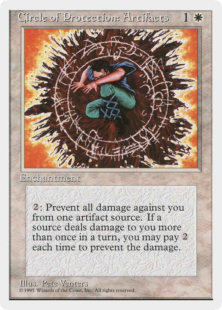 {C} Circle of Protection: Artifacts [Fourth Edition][4ED 013]