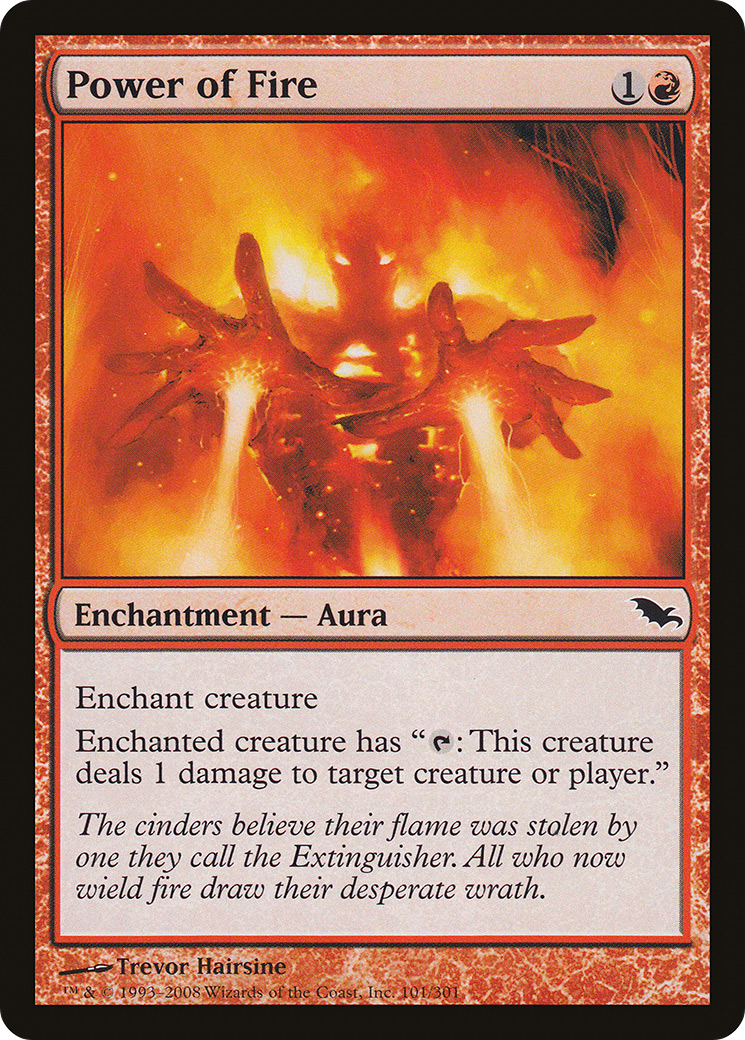{C} Power of Fire [Shadowmoor][SHM 101]