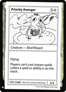 {R} Priority Avenger [Mystery Booster Playtest Cards][CON CMB1 009]