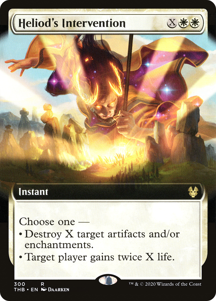 {R} Heliod's Intervention (Extended Art) [Theros Beyond Death][THB 300]