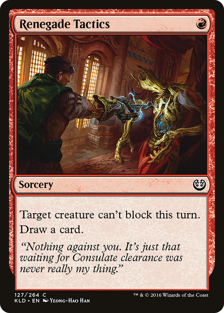 {C} Renegade Tactics [Kaladesh][KLD 127]