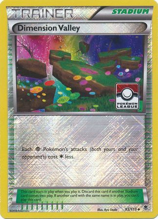 [TR] Dimension Valley (93/119) (League Promo) [XY: Phantom Forces]