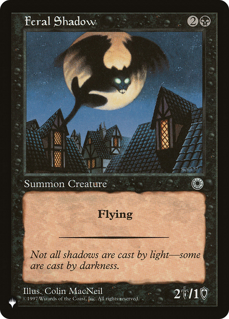 Feral Shadow [LIST ]