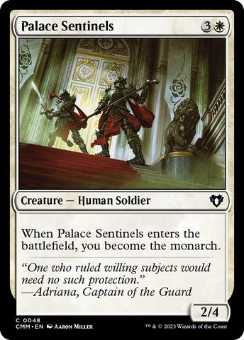 {C} Palace Sentinels [Commander Masters][CMM 048]