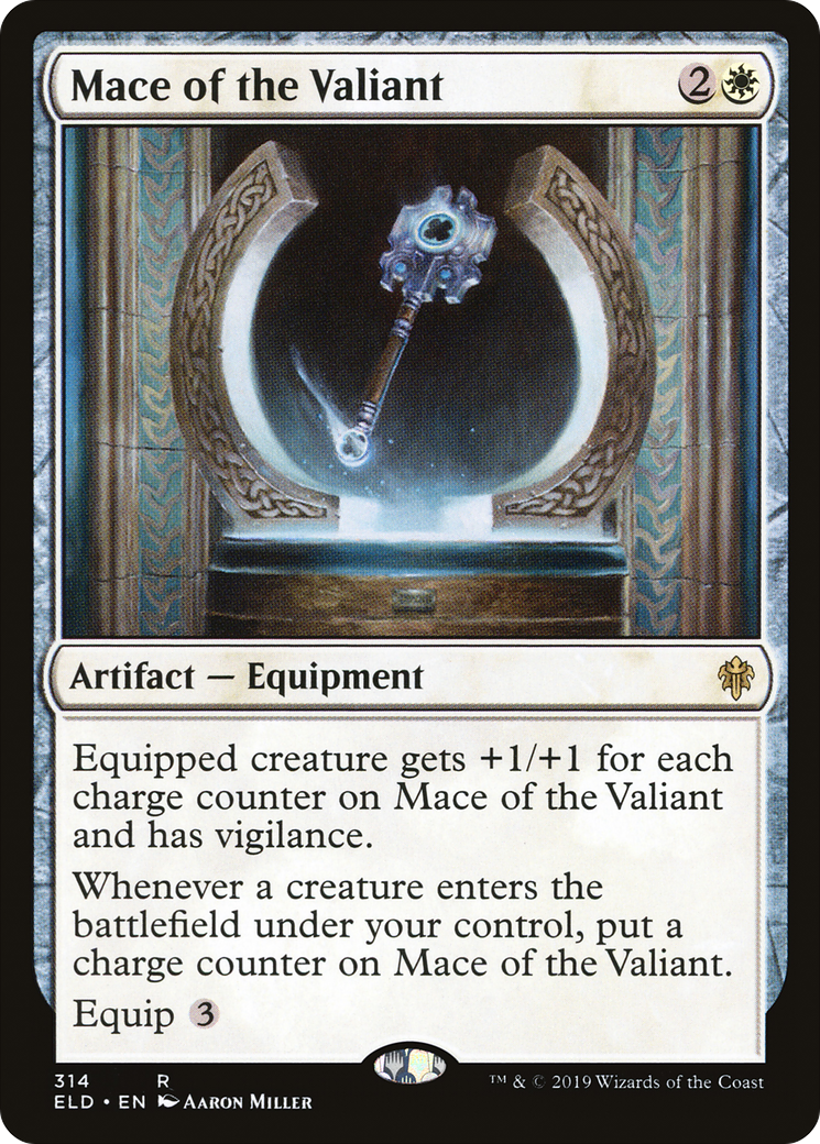 {R} Mace of the Valiant [Throne of Eldraine][ELD 314]