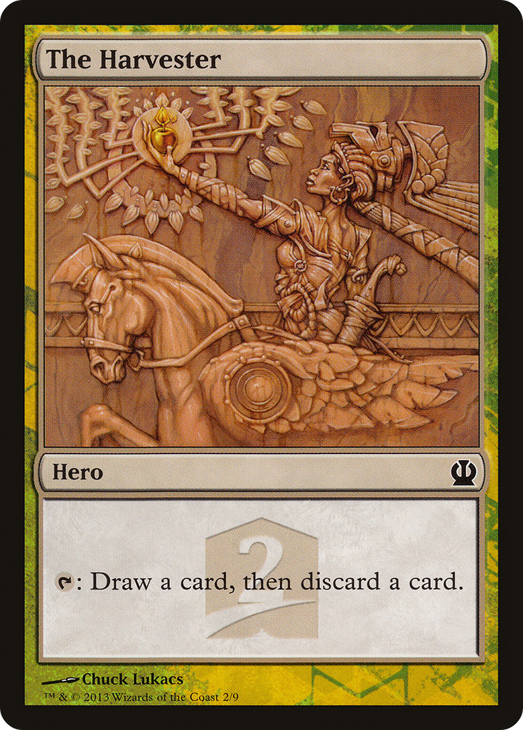 {C} The Harvester [Theros Hero's Path][PA THP1 002] - Misty Mountain Games