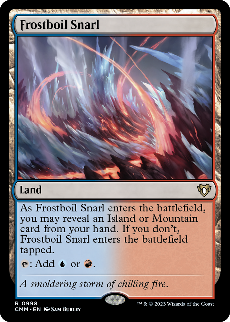 {R} Frostboil Snarl [Commander Masters][CMM 998]