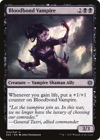 {C} Bloodbond Vampire [Explorers of Ixalan][E02 015]