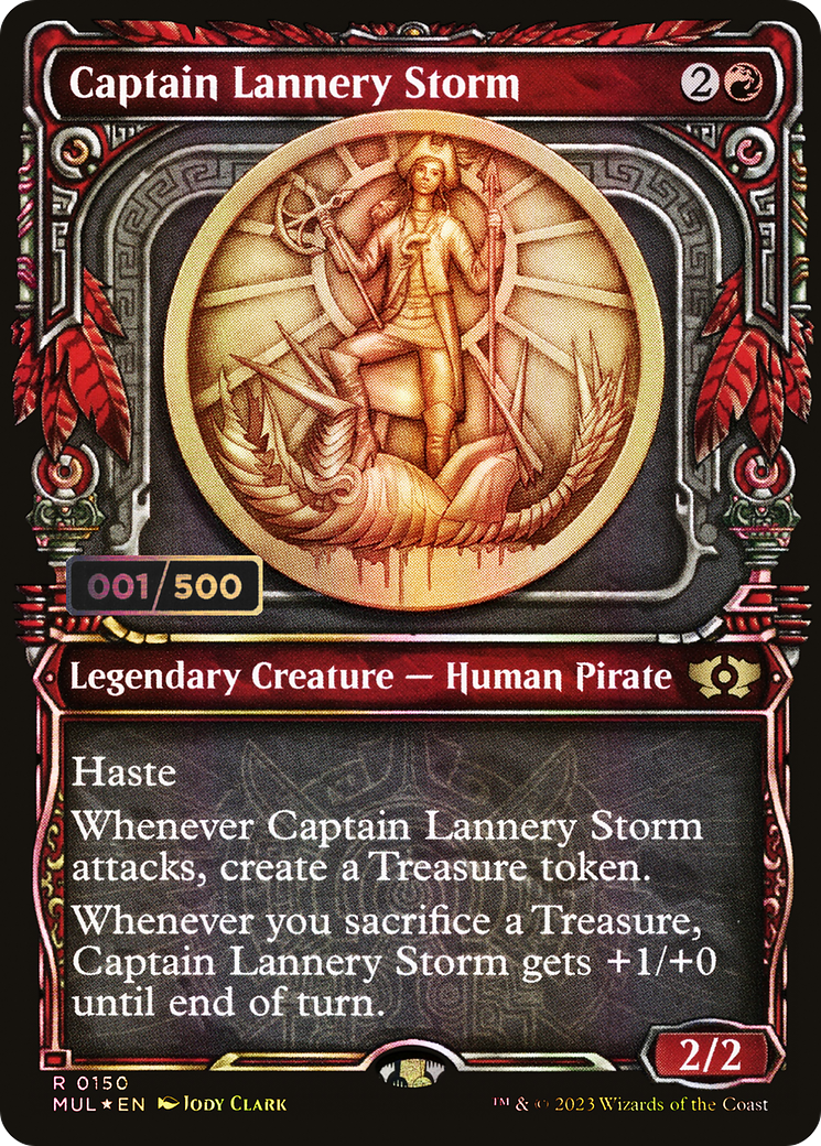 {R} Captain Lannery Storm (Serialized) [Multiverse Legends][SR MUL 150]