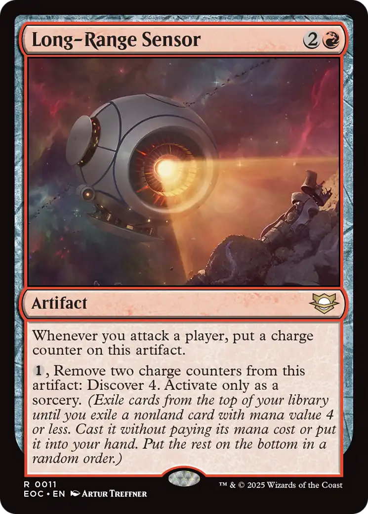 {R} Long-Range Sensor [Edge of Eternities Commander][EOC 011]