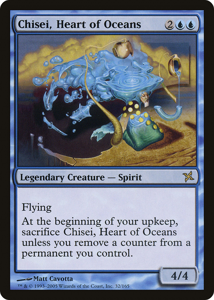 {R} Chisei, Heart of Oceans [Betrayers of Kamigawa][BOK 032]