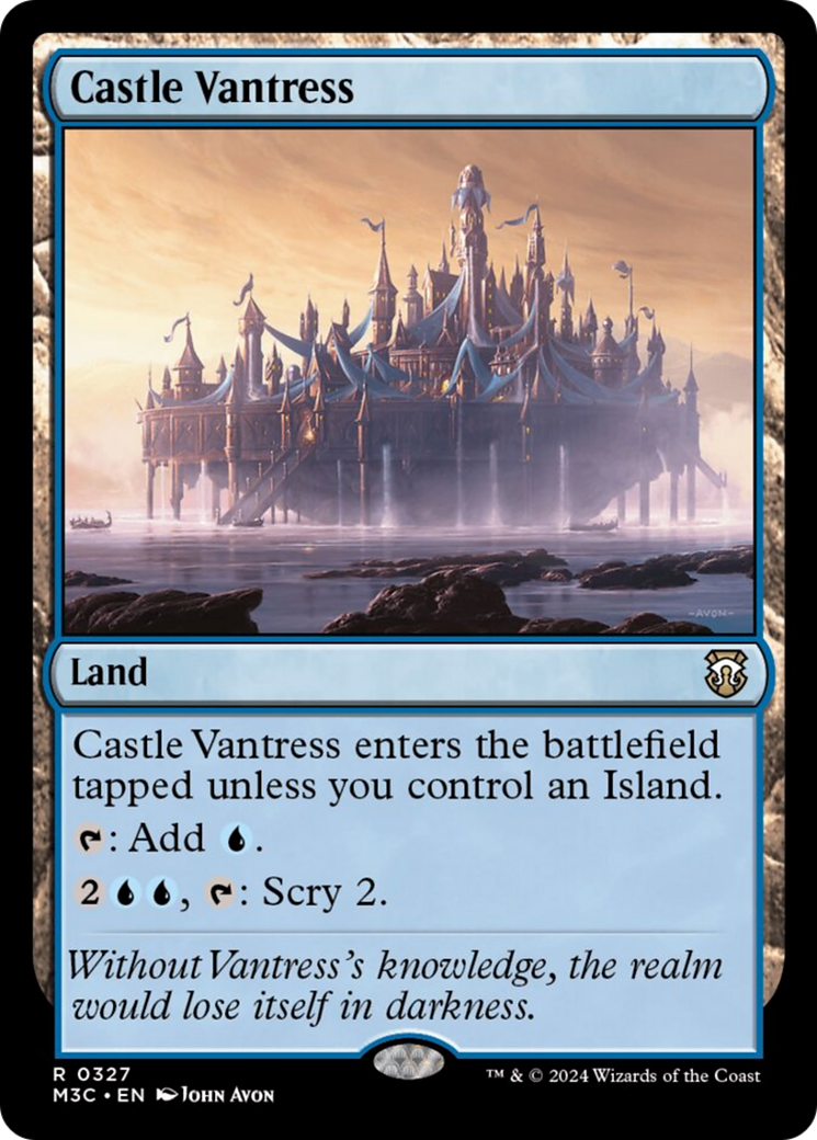 {R} Castle Vantress (Ripple Foil) [Modern Horizons 3 Commander][RPF M3C 327]