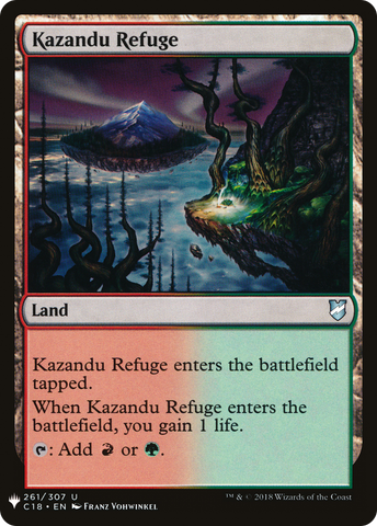 {C} Kazandu Refuge [Mystery Booster][LS C18 261]