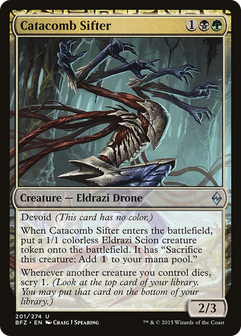 {C} Catacomb Sifter [Battle for Zendikar][BFZ 201]