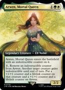 {R} Arwen, Mortal Queen (Extended Art) (Surge Foil) [The Lord of the Rings: Tales of Middle-Earth][LTR 778]