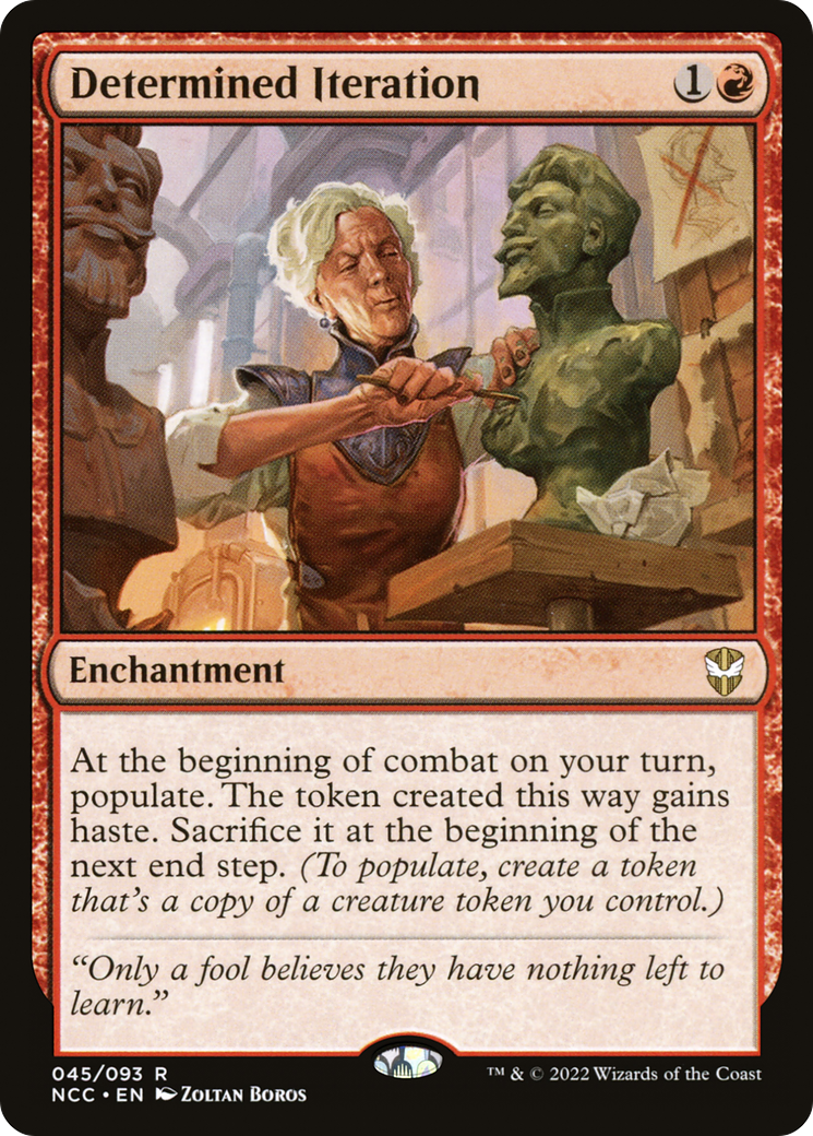 {R} Determined Iteration [Streets of New Capenna Commander][NCC 045] - Misty Mountain Games