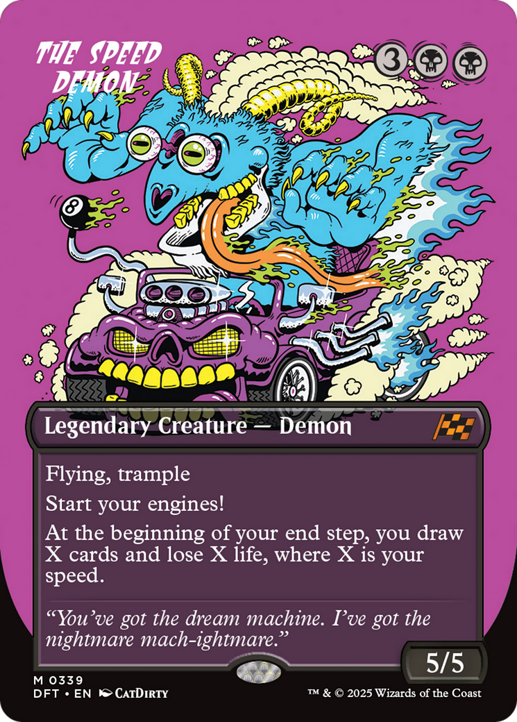 {@R} The Speed Demon (Borderless) [Aetherdrift][DFT 339]