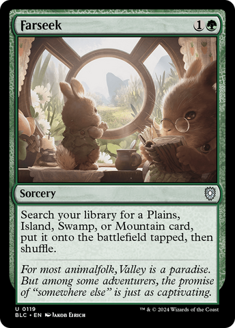 {C} Farseek [Bloomburrow Commander][BLC 119]