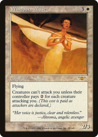 {R} Windborn Muse [Legions][LGN 028]