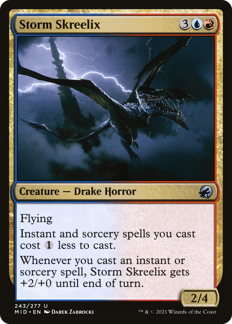 {C} Storm Skreelix [Innistrad: Midnight Hunt][MID 243]