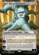 {R} Karn, the Great Creator (Borderless) [Bloomburrow Commander][BLC 073]