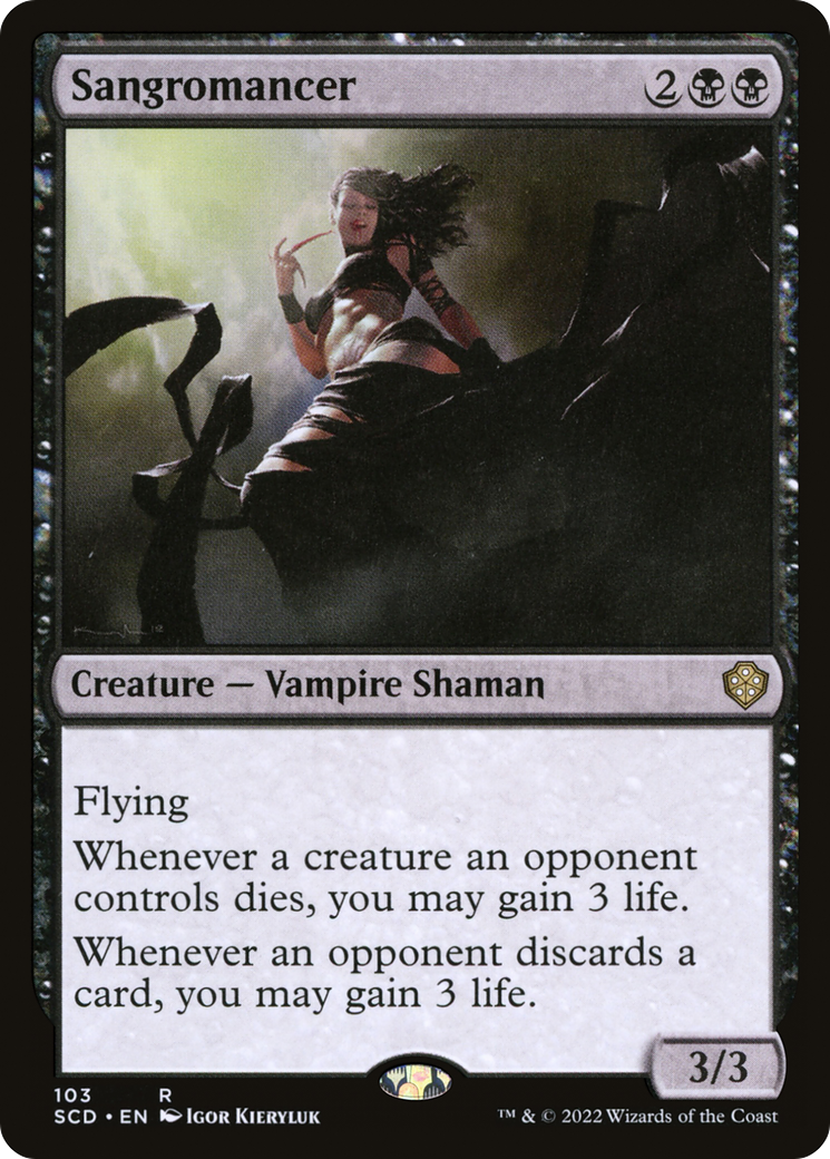 {R} Sangromancer [Starter Commander Decks][SCD 103]