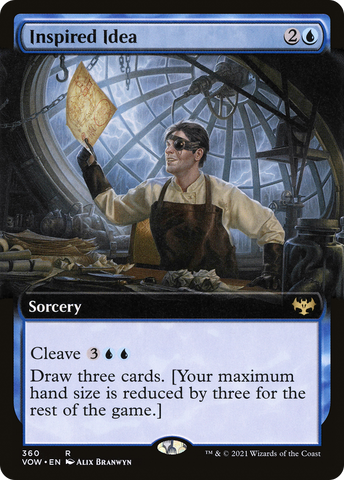 {R} Inspired Idea (Extended Art) [Innistrad: Crimson Vow][VOW 360]