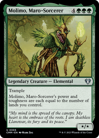 {C} Molimo, Maro-Sorcerer [Commander Masters][CMM 305]