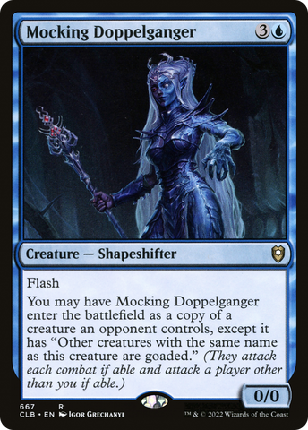 {R} Mocking Doppelganger [Commander Legends: Battle for Baldur's Gate][CLB 667]