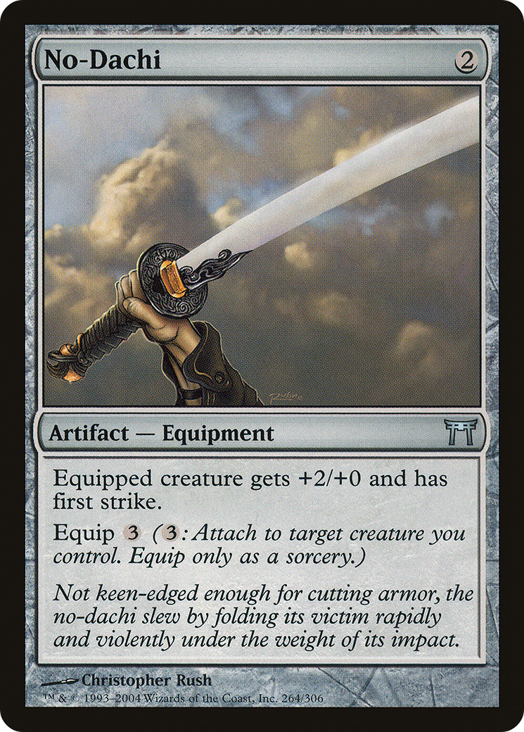 {C} No-Dachi [Champions of Kamigawa][CHK 264]