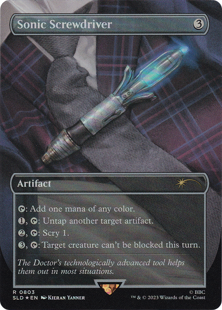 {R} Sonic Screwdriver [Secret Lair Drop Series][SLD 803]