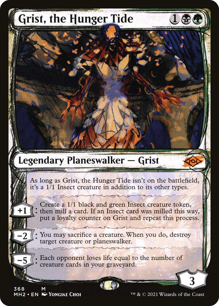 {R} Grist, the Hunger Tide (Showcase): (Showcase) [Modern Horizons 2] [MH2 368]