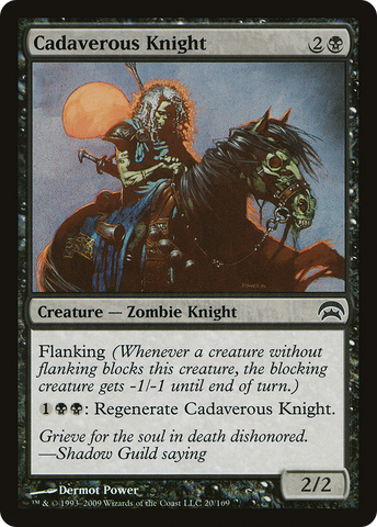 {C} Cadaverous Knight [Planechase][HOP 020]