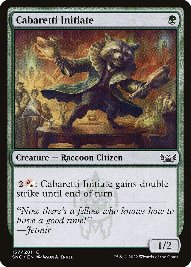 {C} Cabaretti Initiate [Streets of New Capenna][SNC 137]