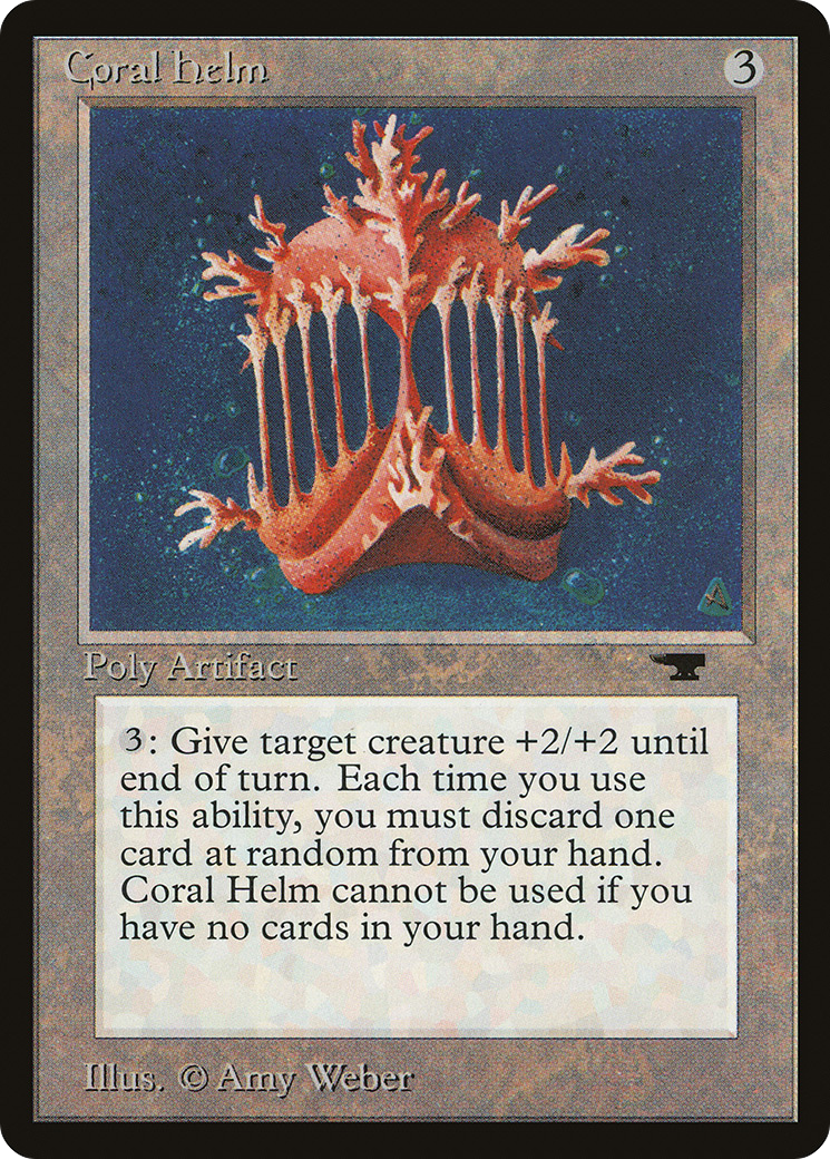 {R} Coral Helm [Antiquities][ATQ 047] - Misty Mountain Games