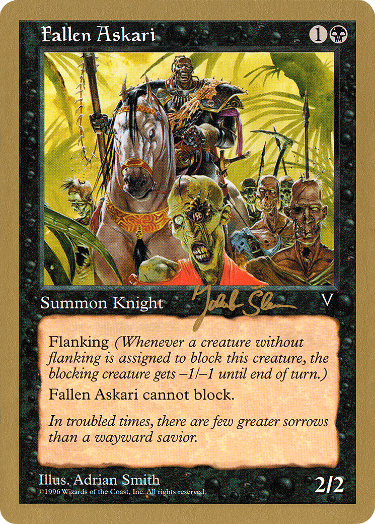 {C} Fallen Askari (Jakub Slemr) [World Championship Decks 1997][GB WC97 JS59]