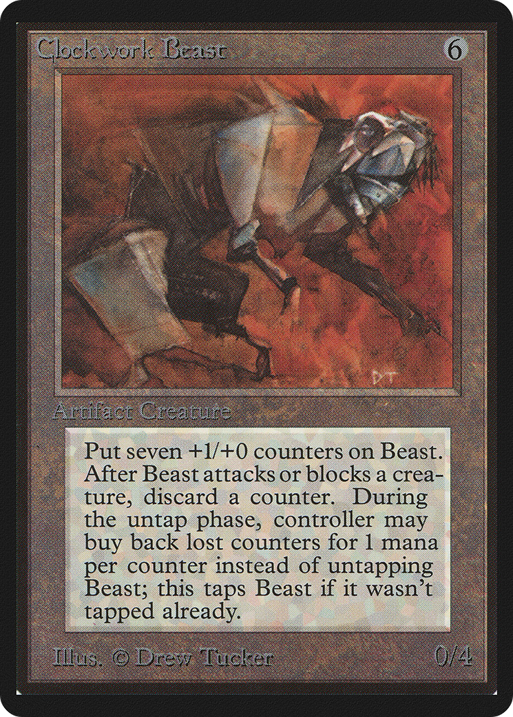 {R} Clockwork Beast [Beta Edition][LEB 237] - Misty Mountain Games