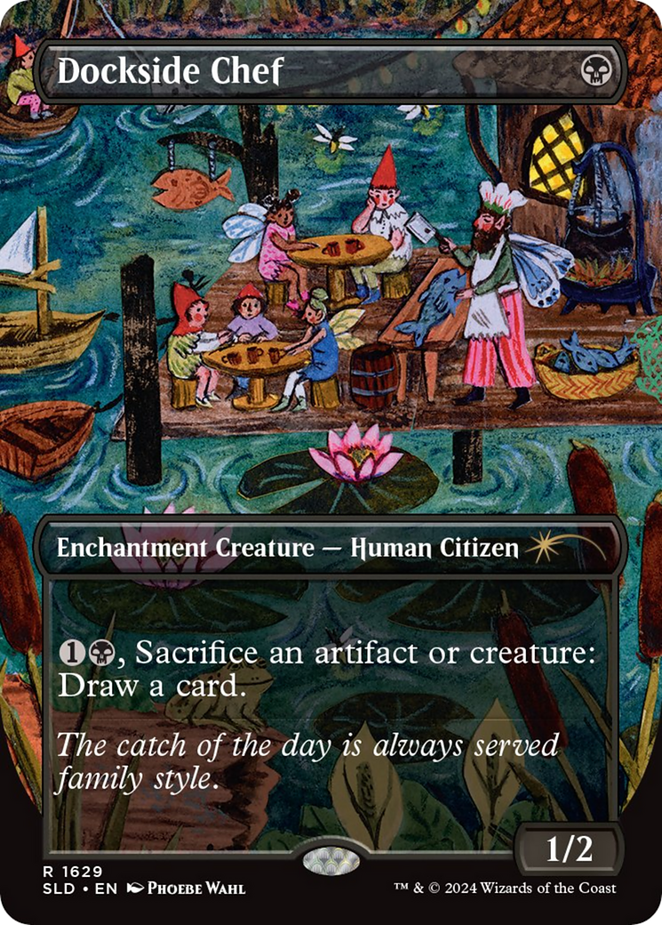 {R} Dockside Chef (Rainbow Foil) [Secret Lair Drop Series][RBF SLD 1629]