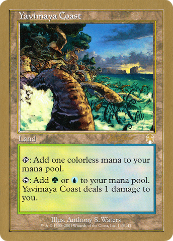 {R} Yavimaya Coast (Sim Han How) [World Championship Decks 2002][GB WC02 SHH143]