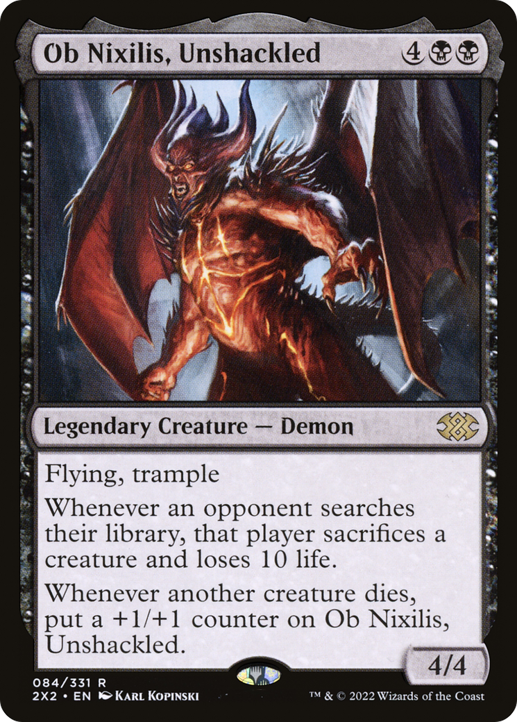 {R} Ob Nixilis, Unshackled [Double Masters 2022][2X2 084]